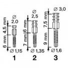 Maillefer Radix ankers Long titanium