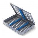 Nichrominox Cassette 18x13cm voor 10 instrumenten