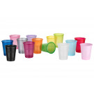 Orbis plastic bekers (biologisch afbreekbaar)
