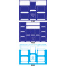 MGK Dental filmkaarten - zelfklevend formaat: DIN A6 horizontaal, 3 x 4 cm 6 films