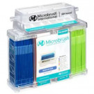 Microbrush Dispenser Kit Regular Assorted 4x100st.
