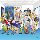 cartoon plafondplaat praktijk 2st