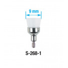 Premium Plus Polijstborstel Junior wit screw 9mm 100st