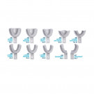 Premium Plus autoclaveerbare afdruklepels intro verpakking 10st