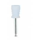 Premium Plus polijst cupjes wit met metalen schacht 100st