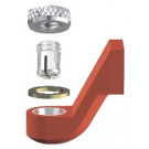 Ceka Extra-coronair + onderdelen Irax rood M2
