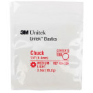 Unitek Elastiek Chuck 1/4" (Ø 6.4 mm) Medium-Light 30 x 100 st.