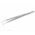 Aesculap chirurgisch pincet gebogen Gerald 1x2tanden BD663