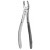 Hu-Friedy extractietang Karoform 18 European Style (FX18E)