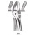 Carl-Martin kindertang 18k st