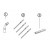 Kavo Piezo implant tip set