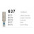 Meisinger Diamantboor FG 837G-012 grof (groen) 5st.