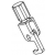 Centric locking catch L, compleet