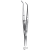 Carl Martin pincet met slot, bek geribbeld 15cm (651 1/2)