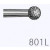 diamantboor middel 801L middel 16, FG (schacht) 314