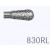 Komet diamantboor 830RL, FG (schacht 314)