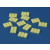 Erkodent Esplits kunststofplaatjes groot 250134, 500 st.