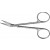 Tandvleesschaar BC-117, zijdelings gebogen 11 cm