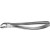 Extractietangen Aesculap anatomica Buechs fig17 DH717 st