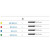 Komet Diamantvijl medium DF1 blauw 5st.