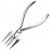 C. Martin vlak tang spits geribbeld 14cm 1325 1/2 st
