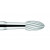 Carbide boor ei vorm FG  (schacht 314)  maat 023