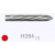 Hardstaal finierboor FG H284-014 5 st