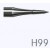 Komet HM finierboor H99-008 FG (Schacht 314) 5 st.