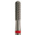 Meisinger hardmetaalfrees kruisvertand HM129FX (fijn) 023, HP (schacht 104) 2st