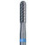 Meisinger hardmetaalfrees kruisvertand HM129GX (medium) 023, HP (schacht 104) 2st