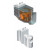 Mini-SG Gelenk Inzet Paars sterke frictie 5 stks 055800