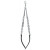 Micro naaldvoerder Castro Diamond Dusted gebogen 18cm (NHDCPVN)