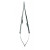 Naaldvoerder Microchirurgie Castro recht 18cm (gediamanteerd)