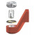 Ceka Extra-coronair + onderdelen Irax rood M2